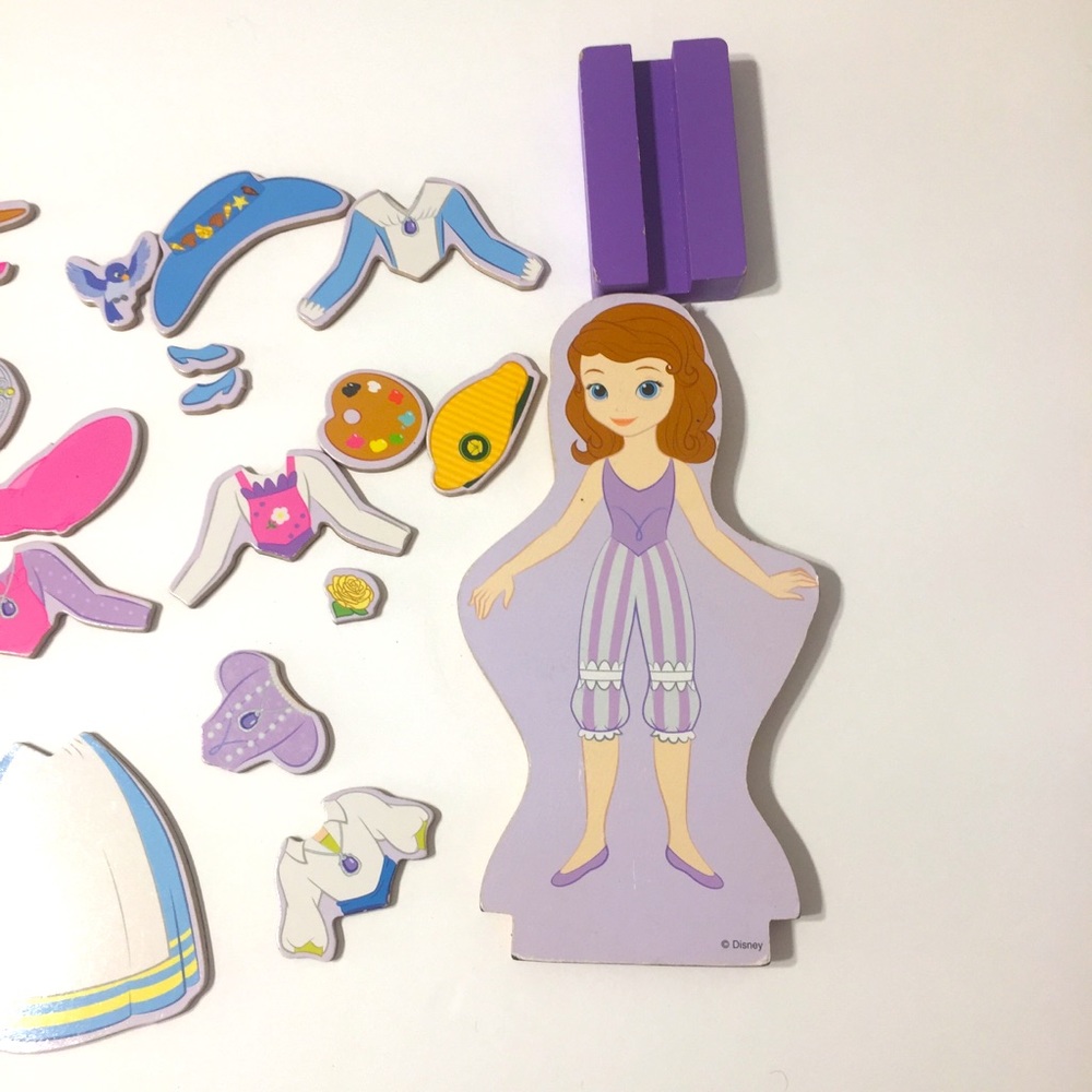 Disney Princess Wooden Magnetic Puzzle
